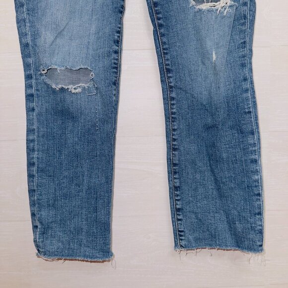Kut From The Kloth Women's Reese High Rise Fab AB Ankle Straight Leg Jean size 8 - Picture 4 of 6